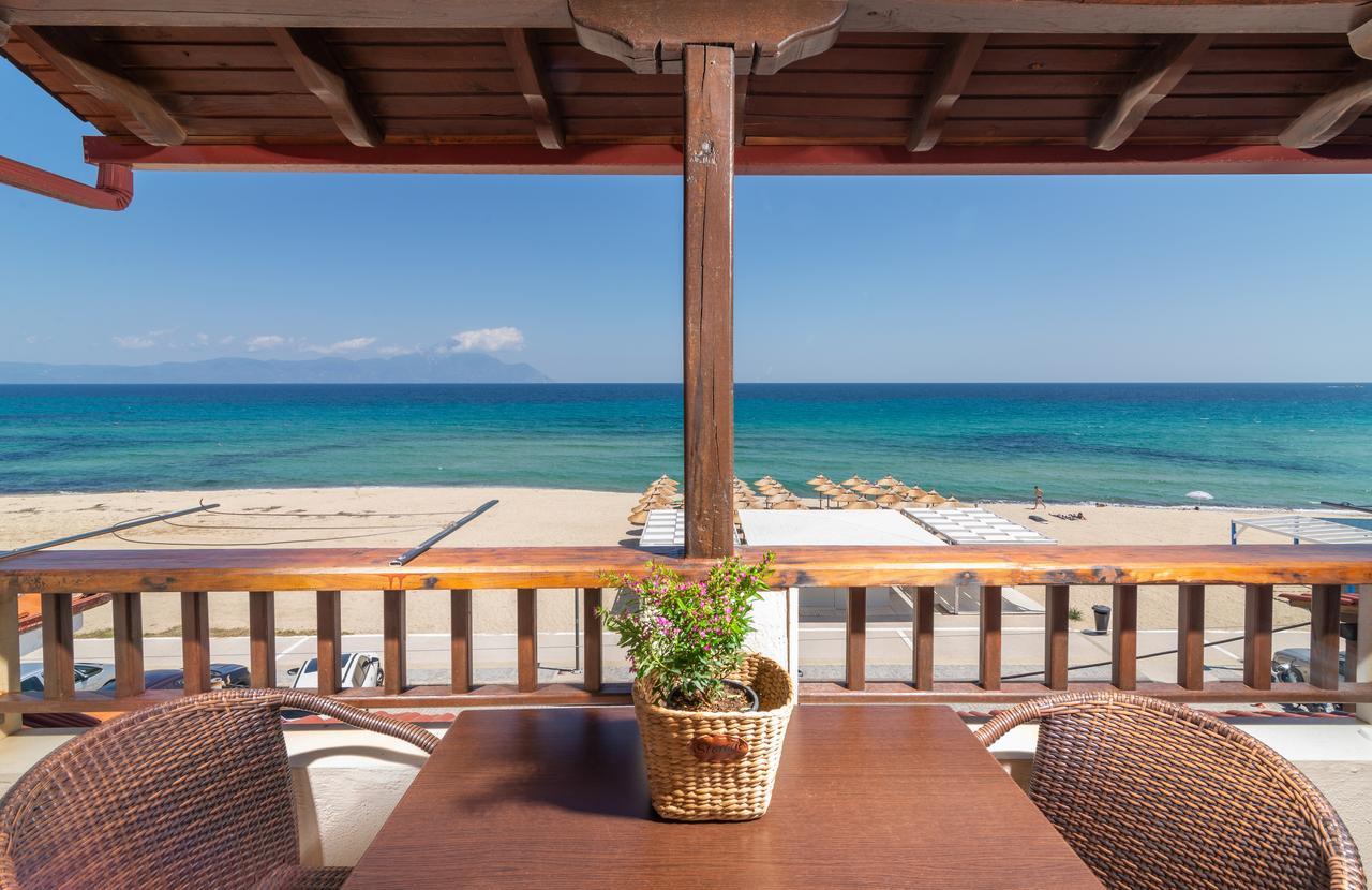 House Kostas On The Beach Sarti Exteriér fotografie